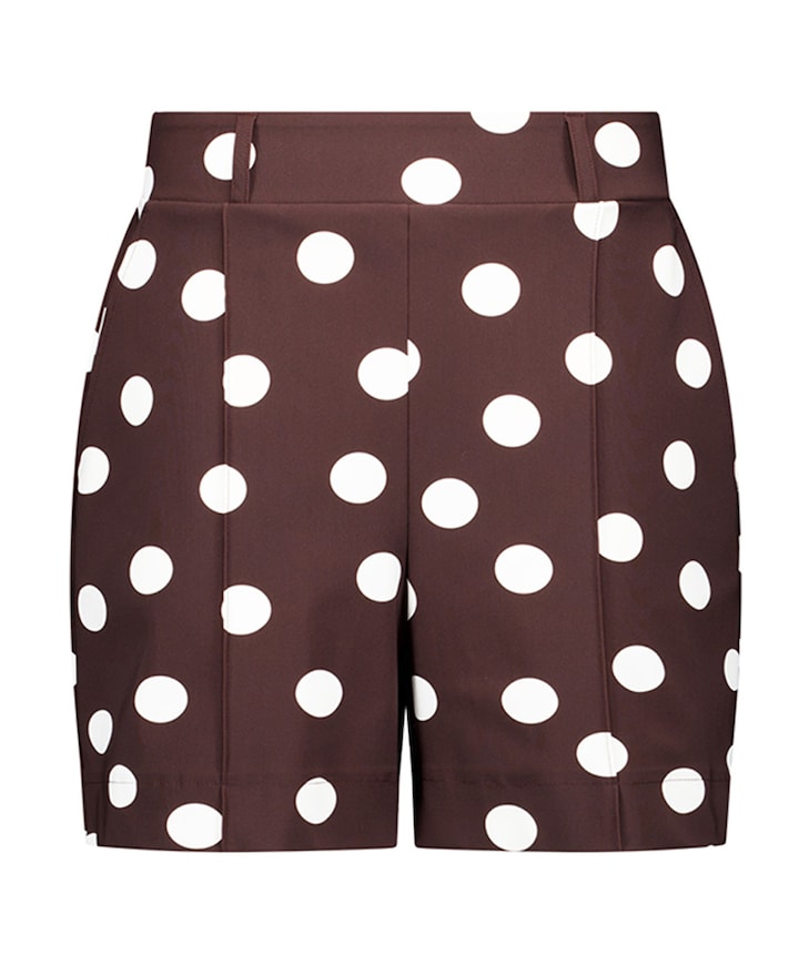 Lisanne dot dames korte broek bruin