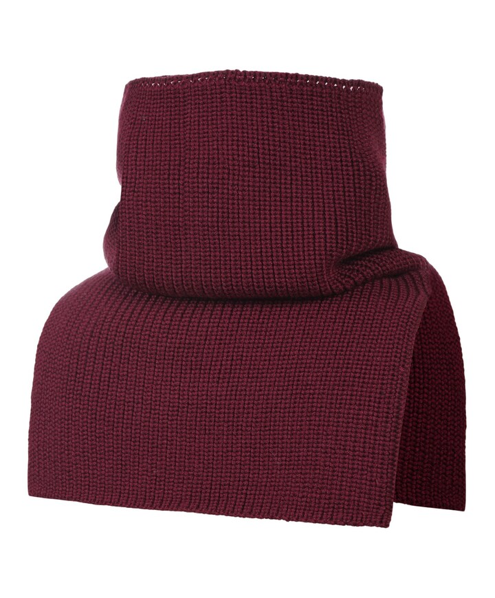 Sjaal bordeaux