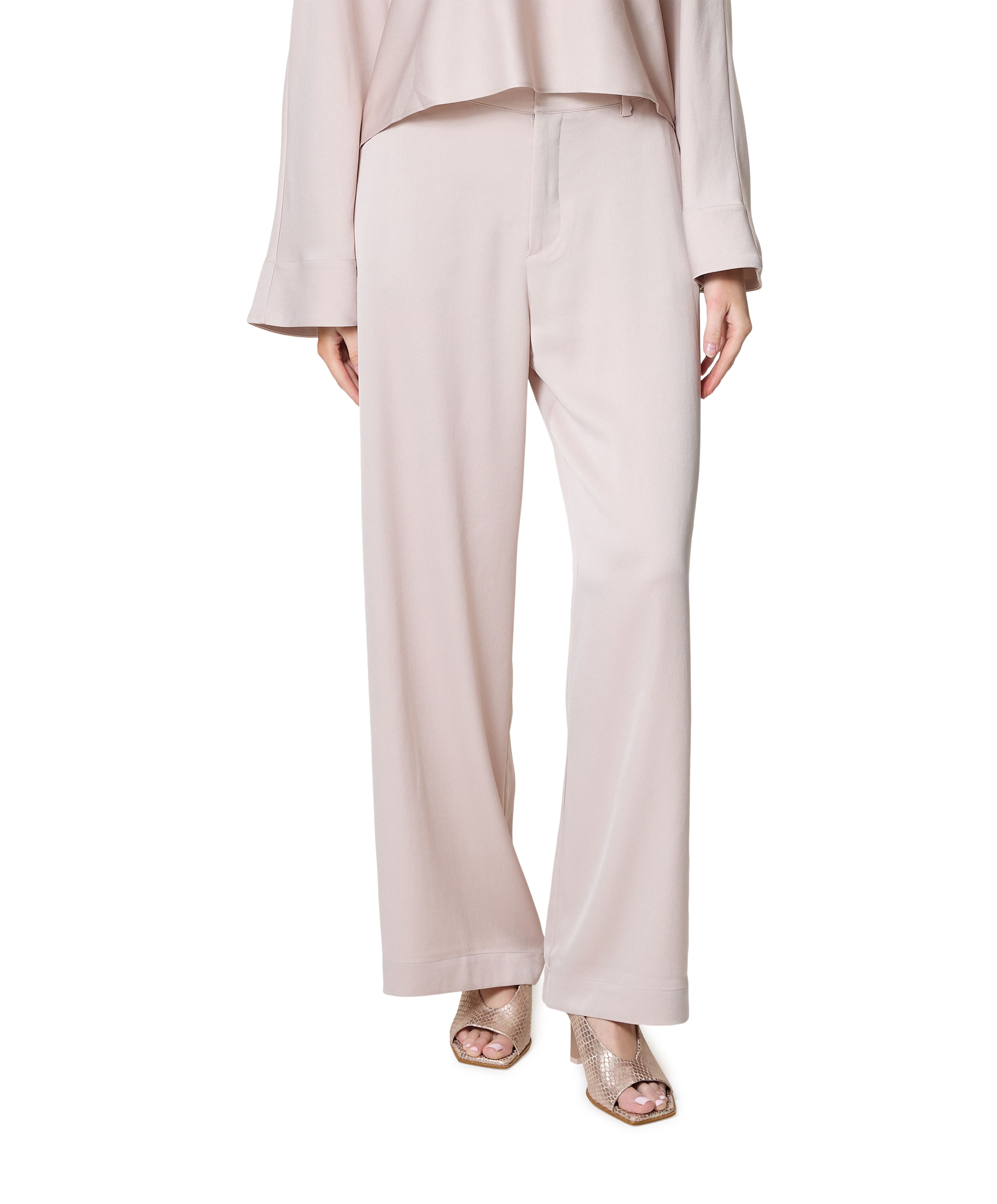 Mila dames broek grijs