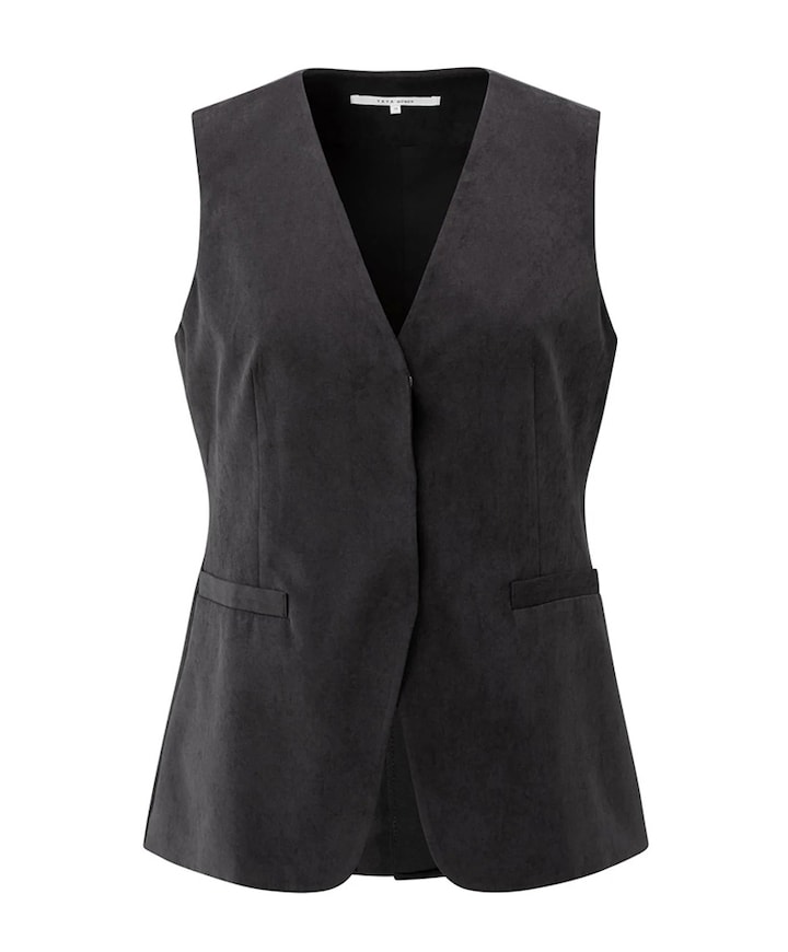 Dames gilet zwart