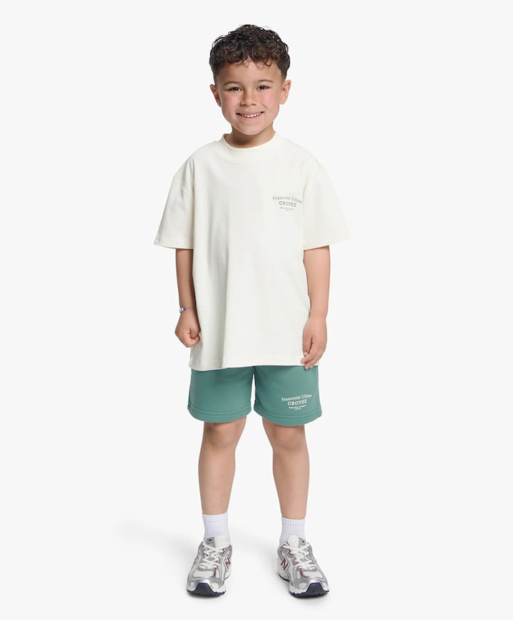 Fraternite shorts jongens korte broek groen