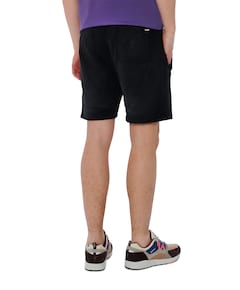 Sprayed atelier shorts heren korte broek zwart