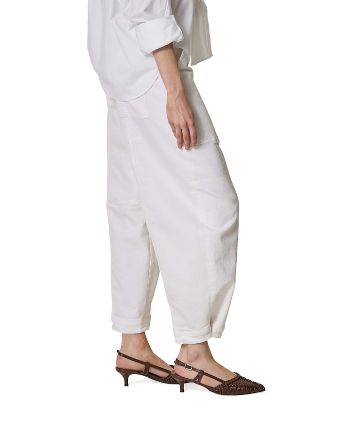 Rhannon dames jeans wit