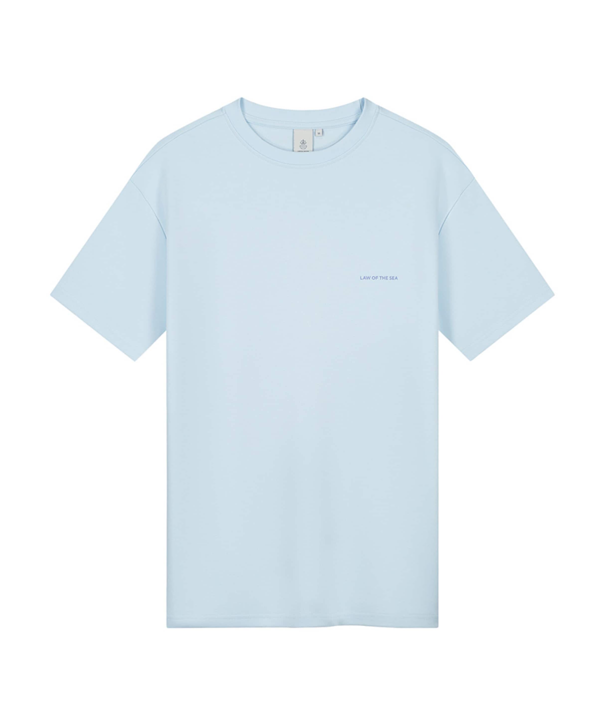 Heren T-shirt blauw