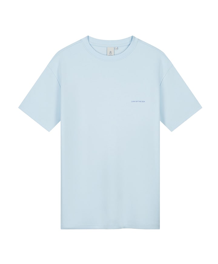 Heren T-shirt blauw