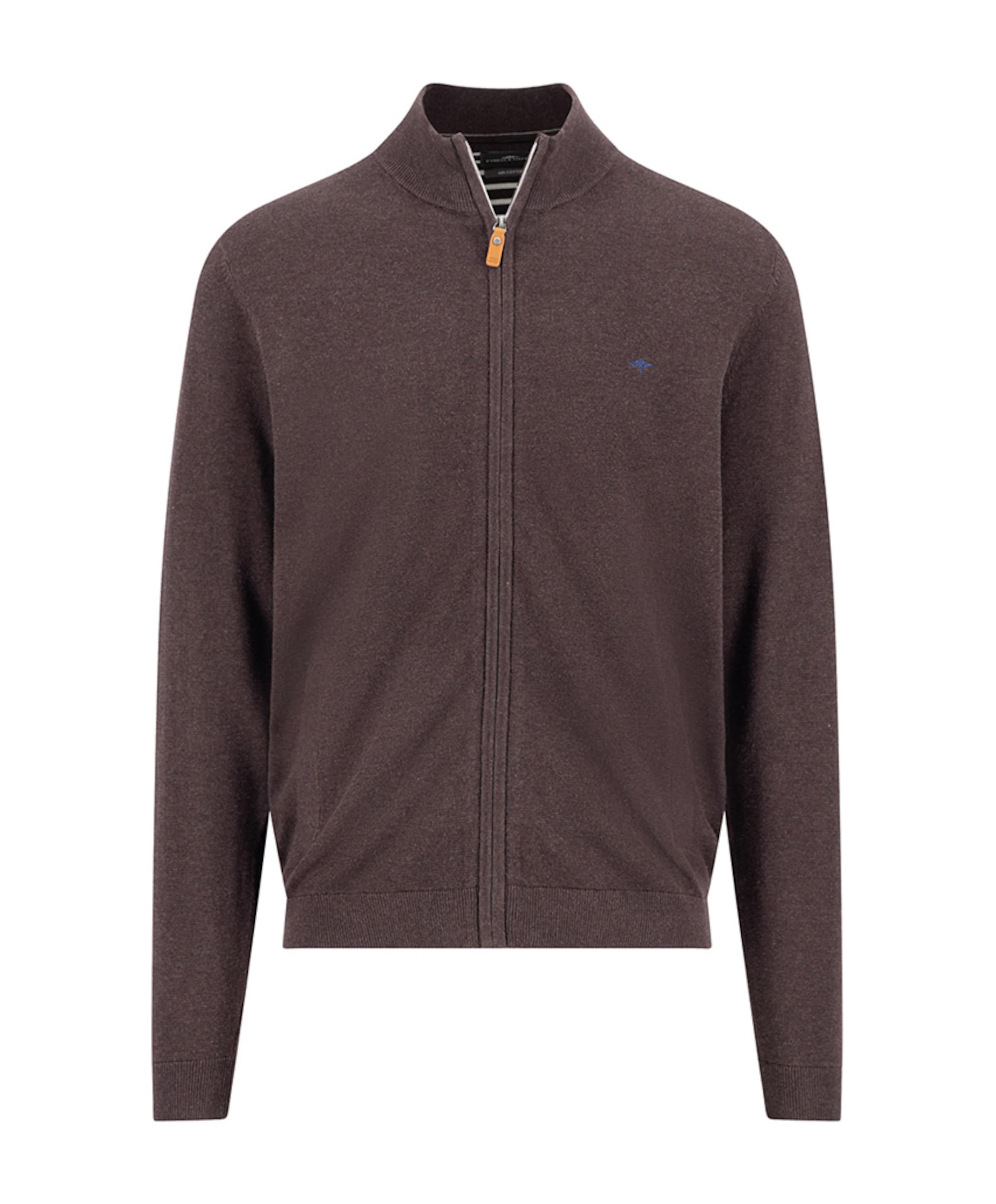 Heren vest bruin