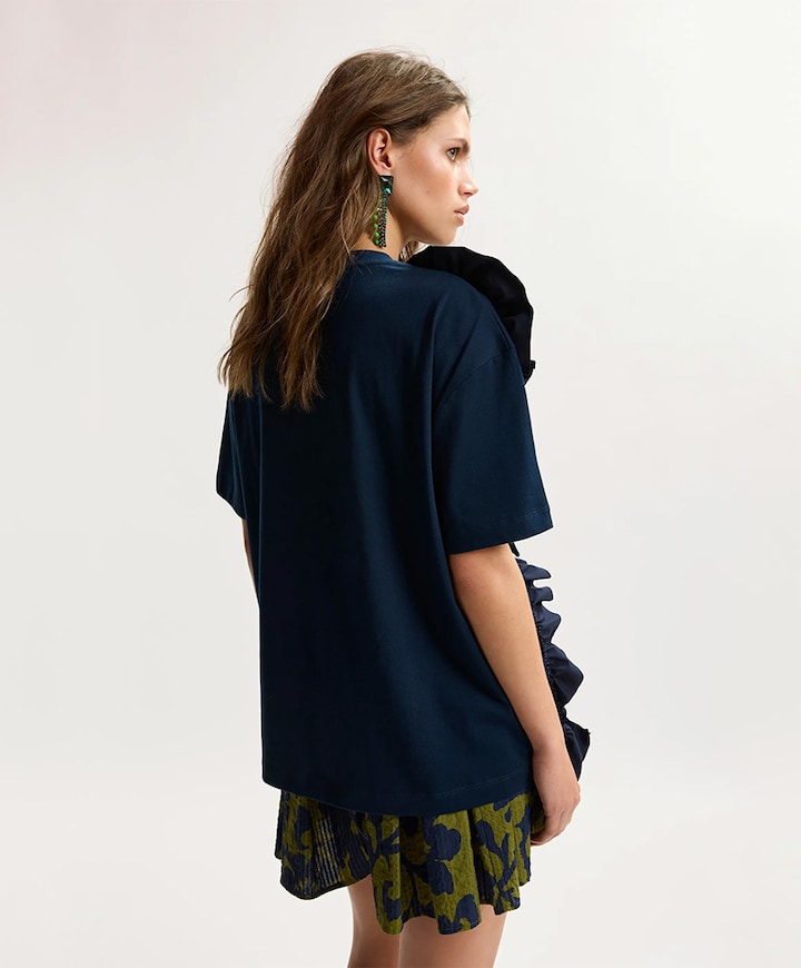 Dames T-shirt blauw