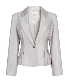 Dames blazer zilver