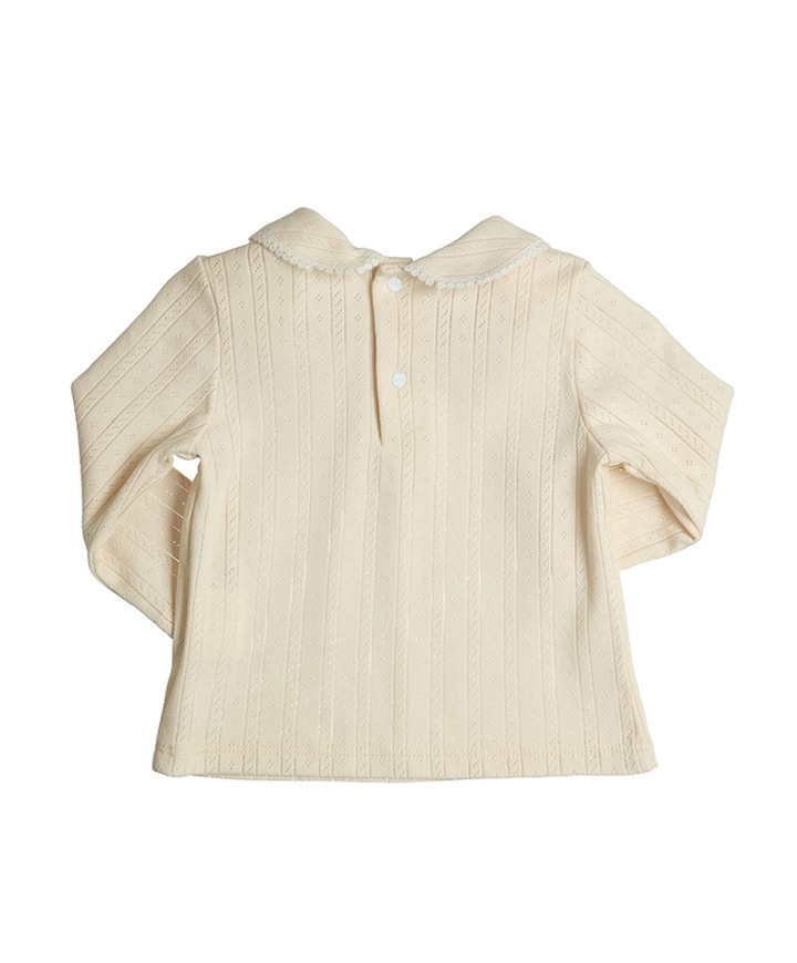 Meisjes longsleeve ecru