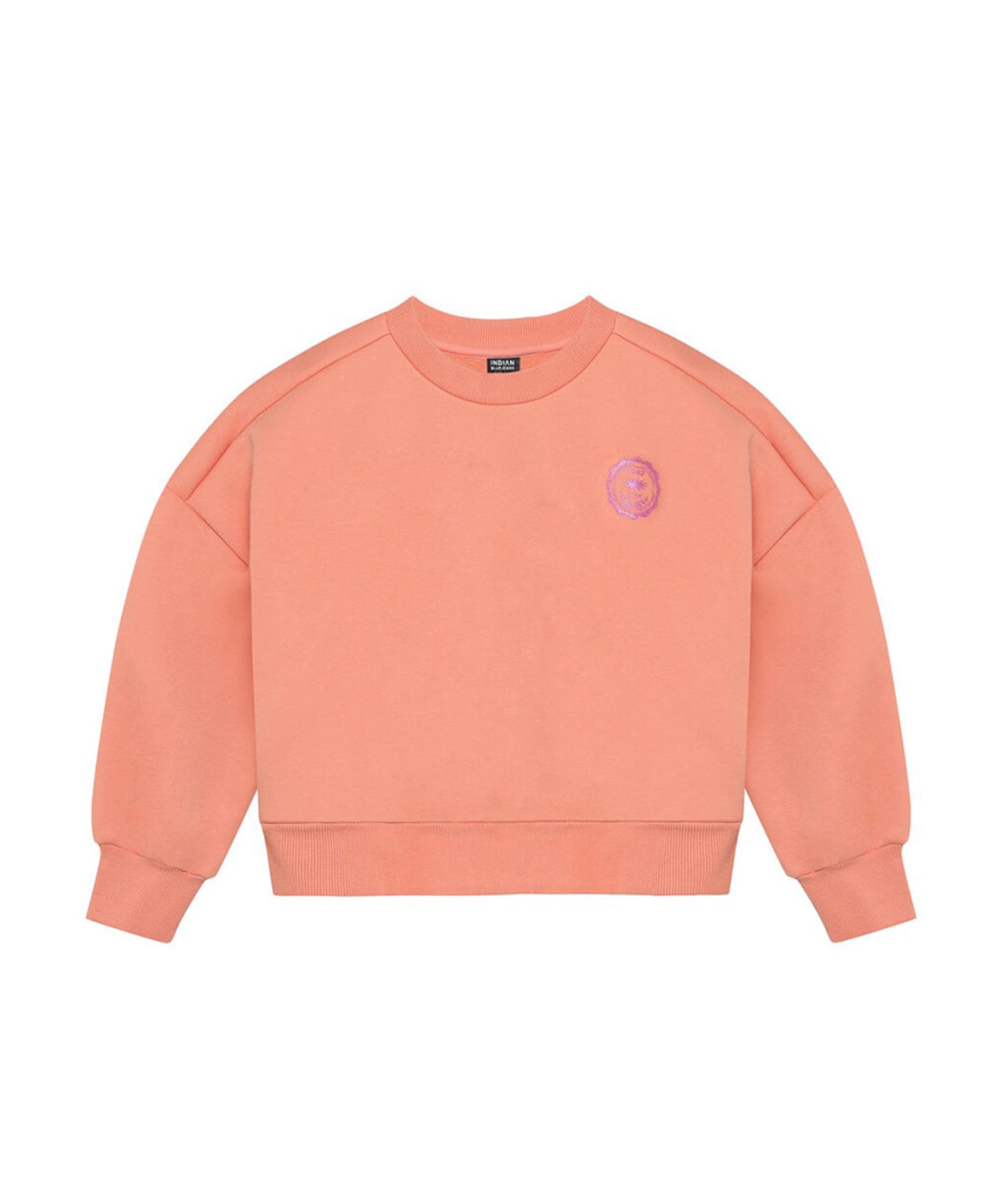 Meisjes sweater oranje