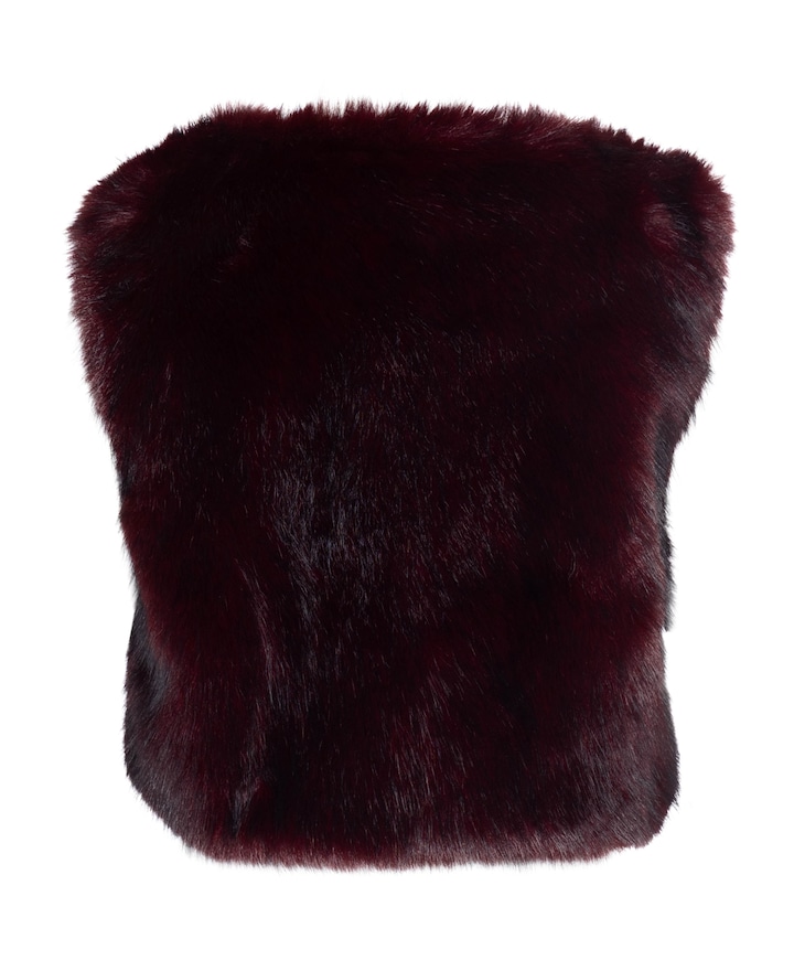 Dames gilet bordeaux