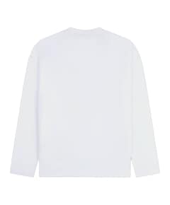 Heren longsleeve wit