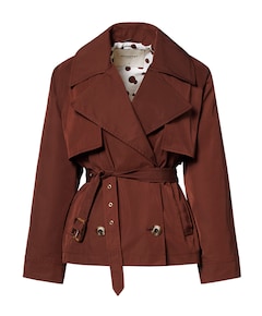 Dames jas bruin