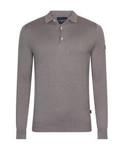 Heren polo grijs