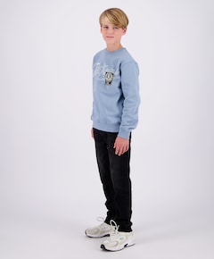 Jongens sweater blauw