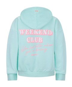 Meisjes hoodie groen