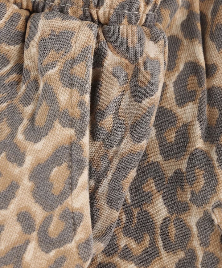 Wide Cargo meisjes broek beige