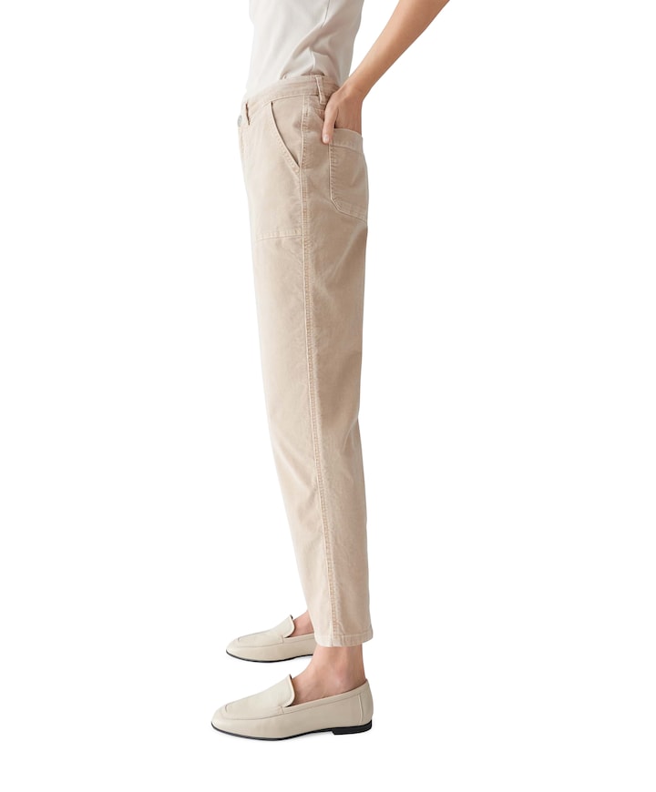 Lissie babycord broek beige