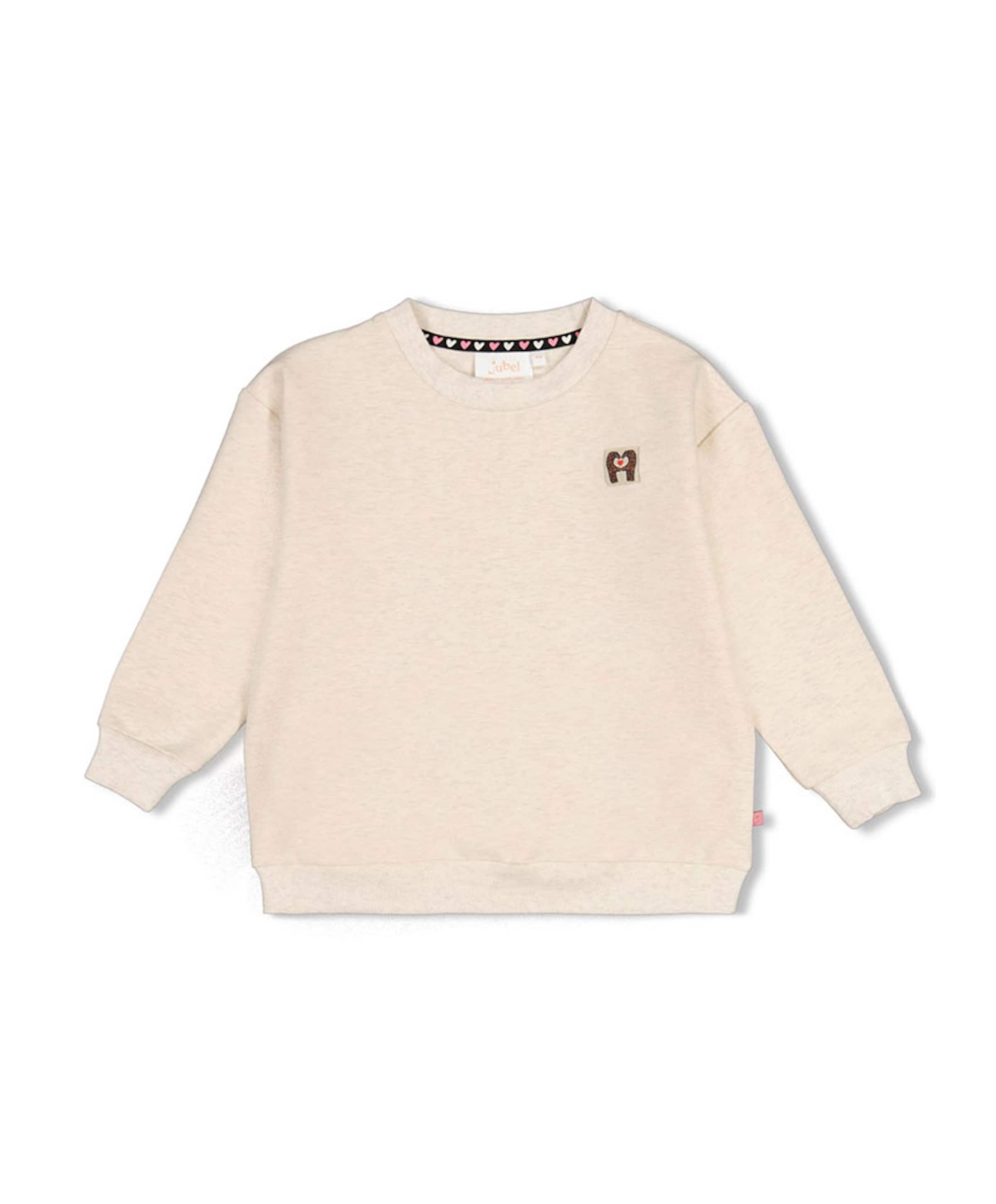 Meisjes sweater ecru