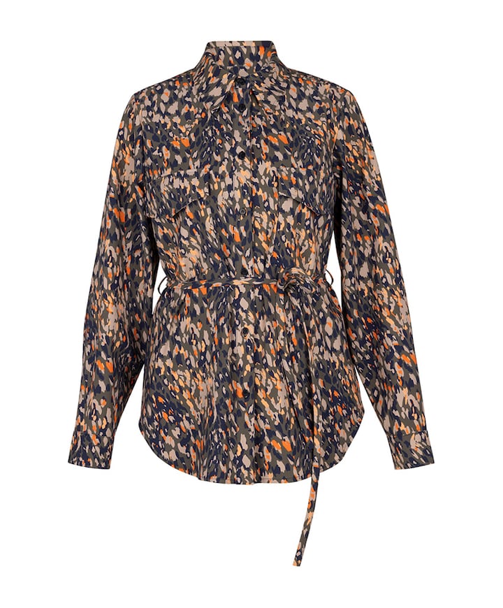 Dames blouse multicolor