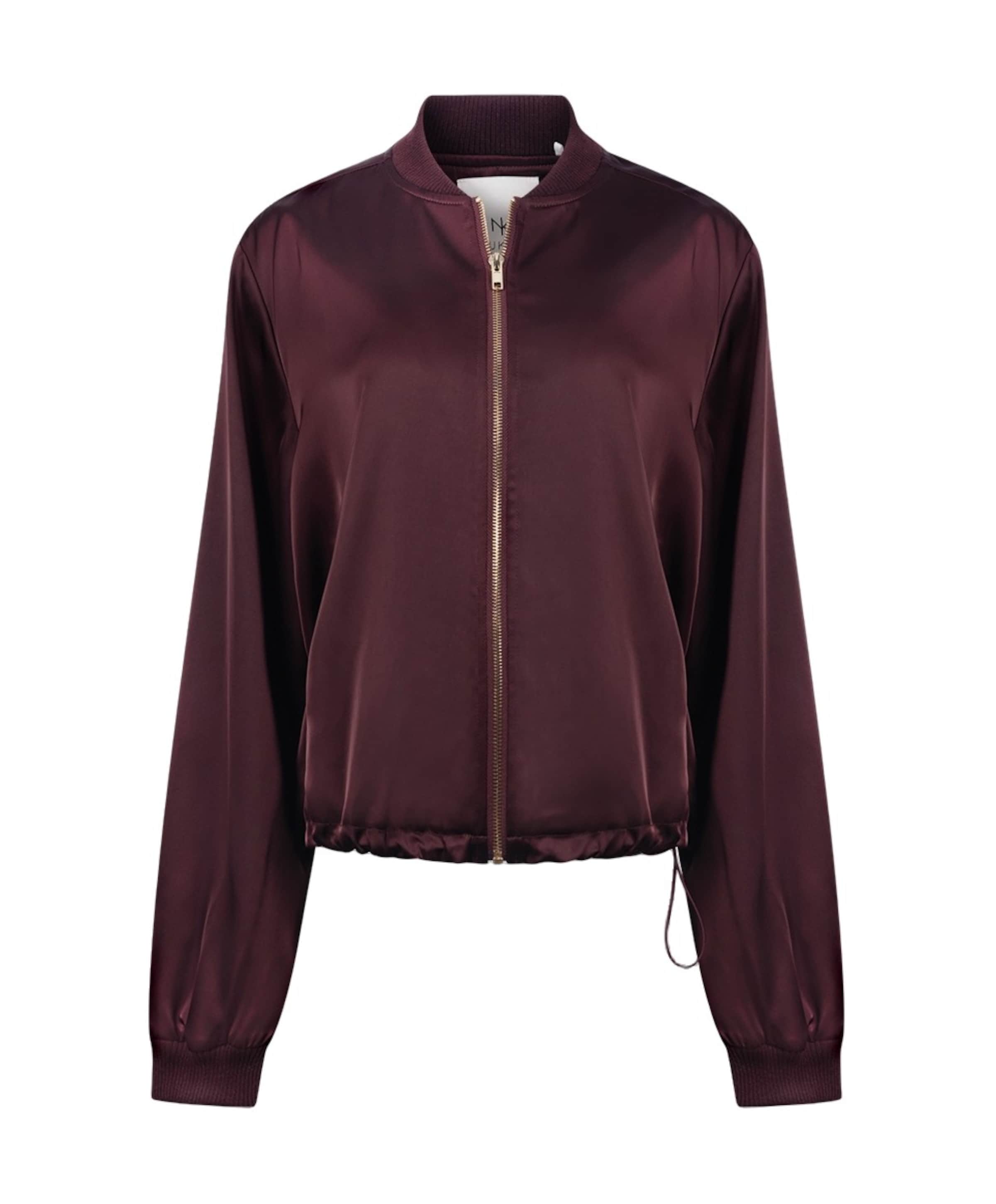 Dames jas bordeaux