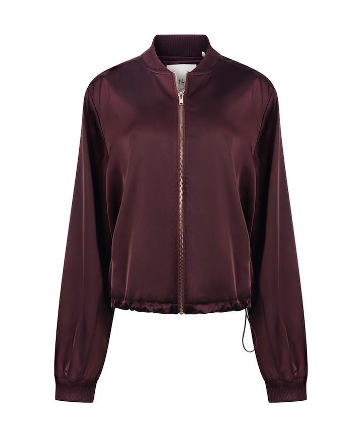 Dames jas bordeaux