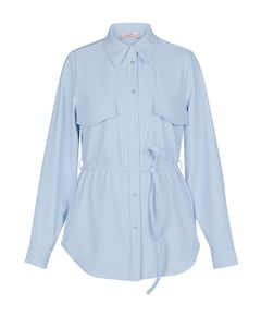Dames blouse blauw