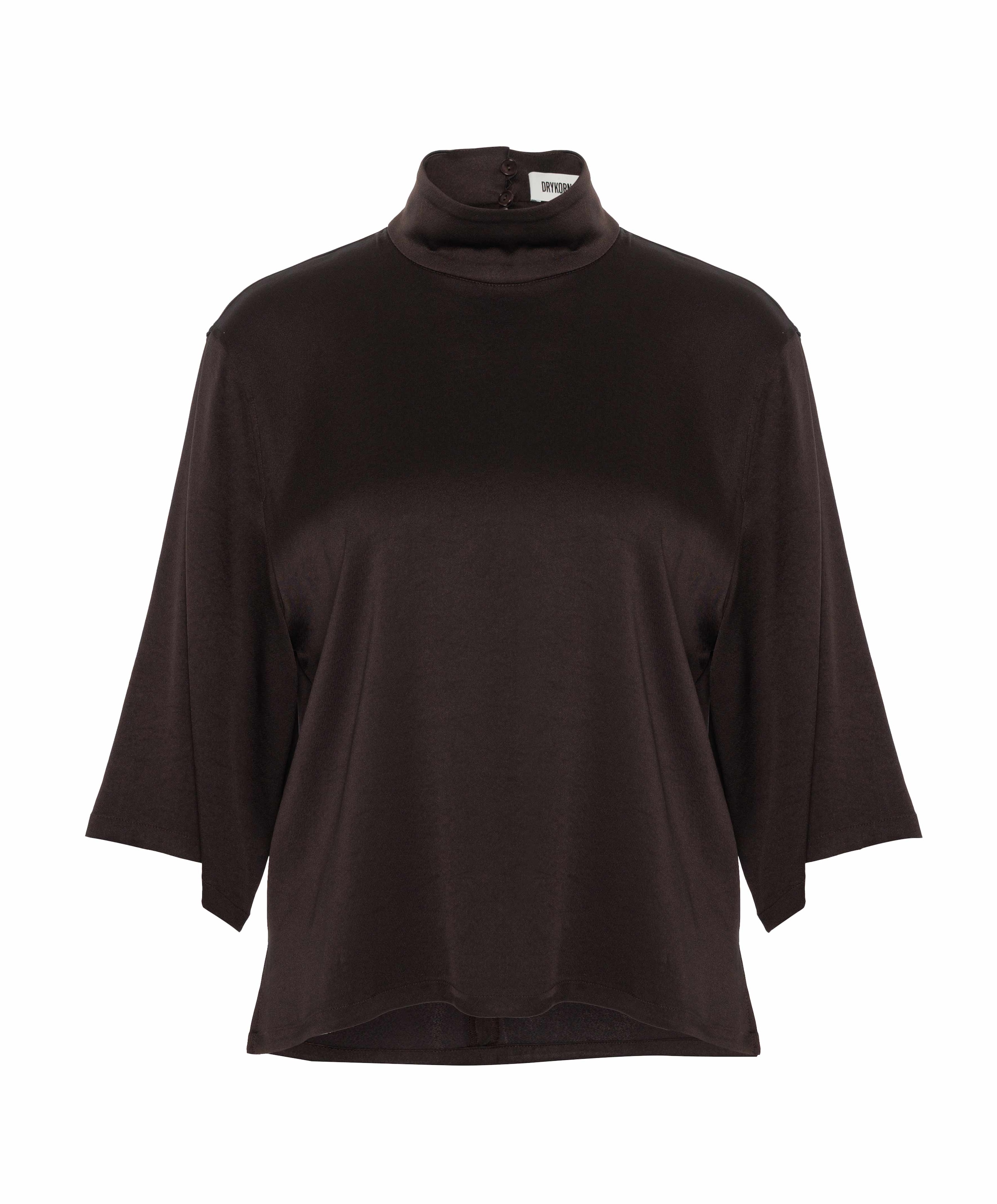 Dames blouse bruin