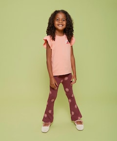 Meisjes T-shirt oranje