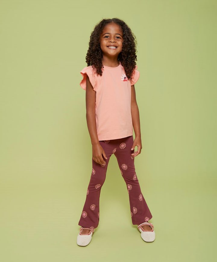 Meisjes T-shirt oranje