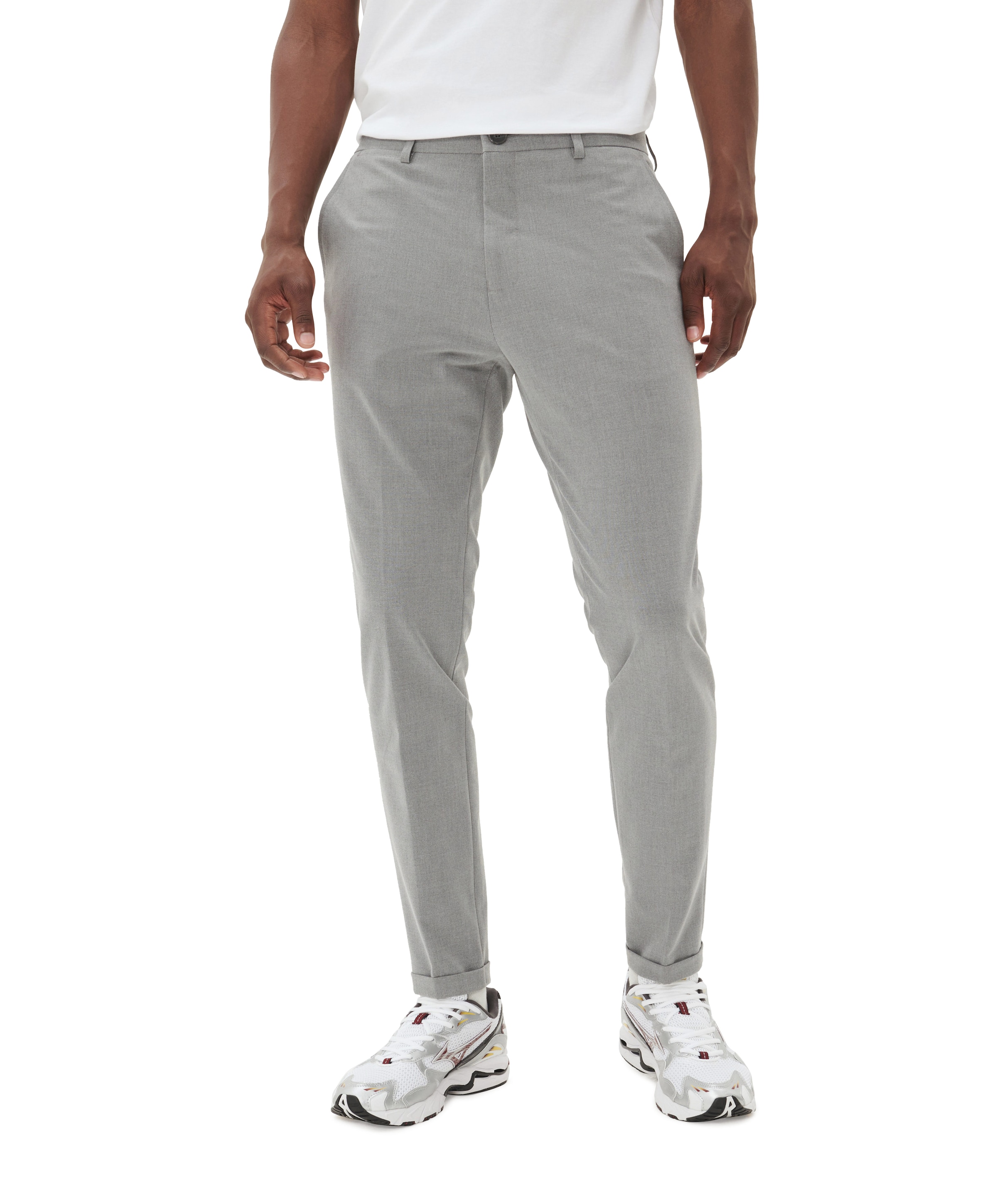 MAliam Jersey Pant heren broek grijs
