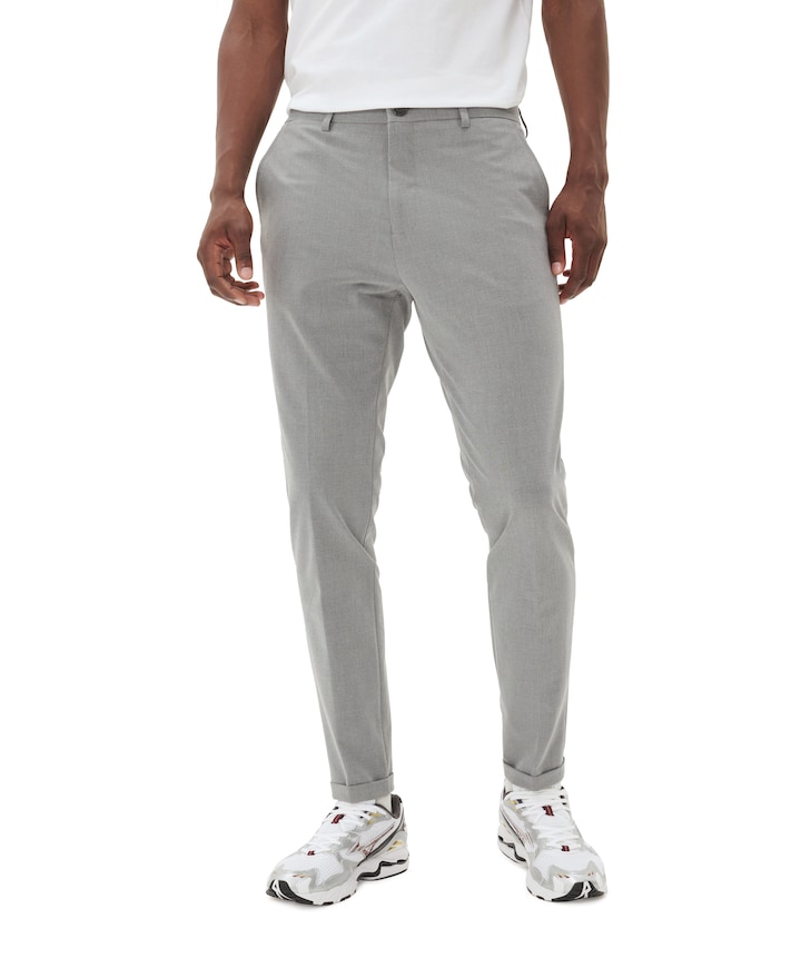 MAliam Jersey Pant heren broek grijs