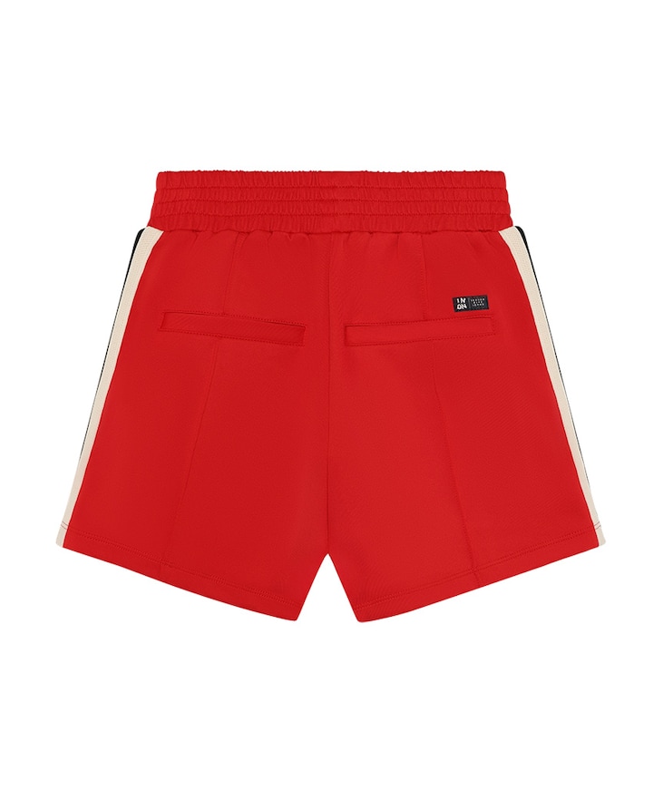 Tape meisjes korte broek rood