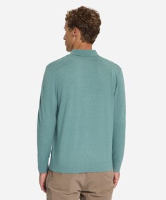 Heren polo blauw