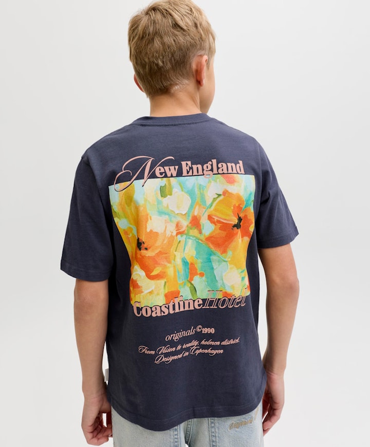 Jongens t-shirt grijs