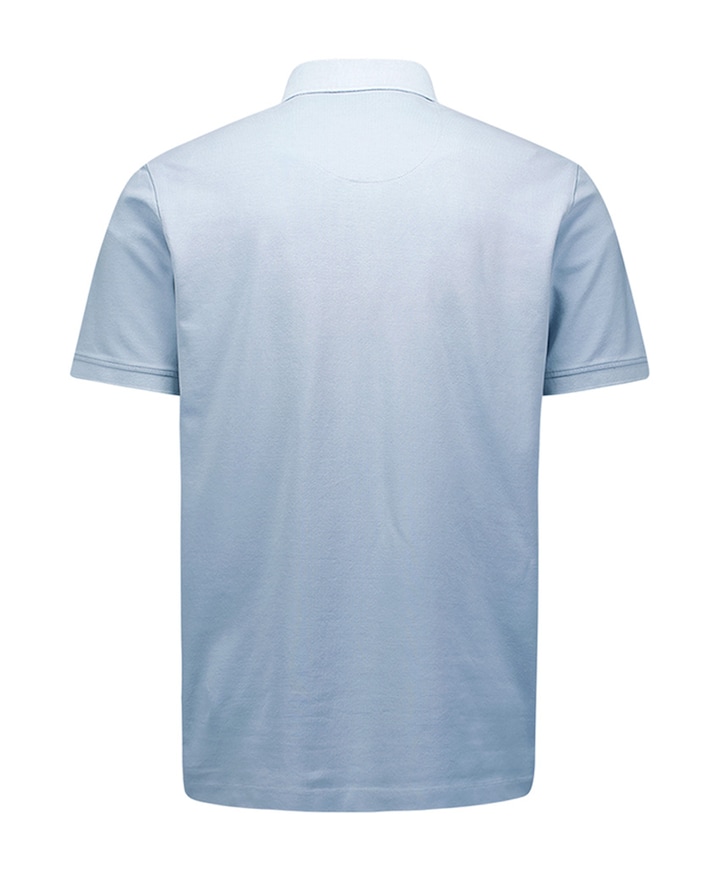 Heren polo blauw