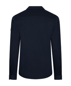 Heren overshirt blauw