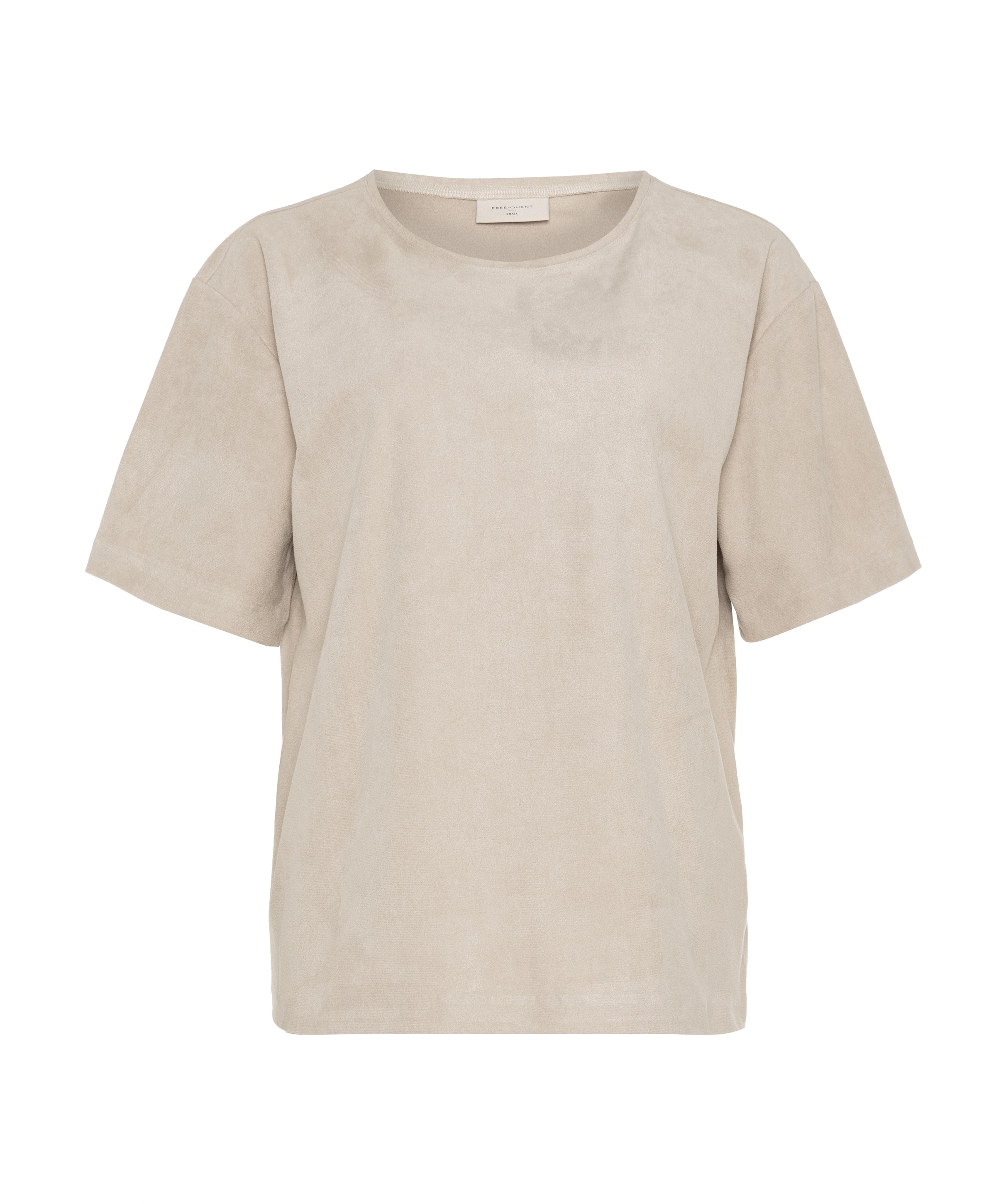 Dames t-shirt beige