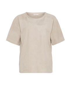 Dames t-shirt beige