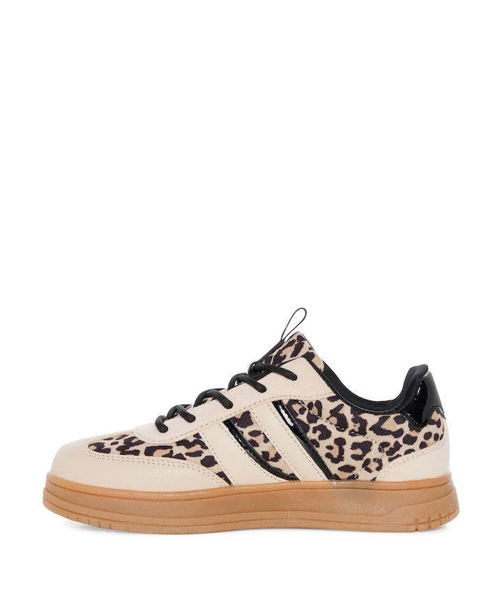 meisjes sneakers beige