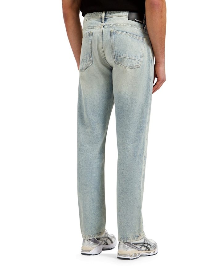 The Eric Regular Fit heren jeans blauw