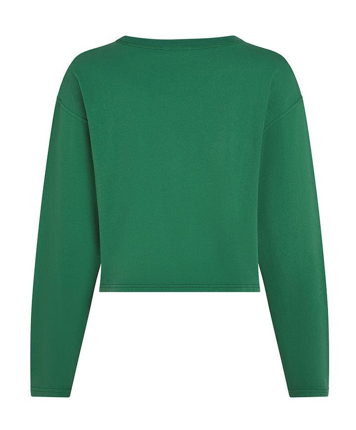 Dames longsleeve groen