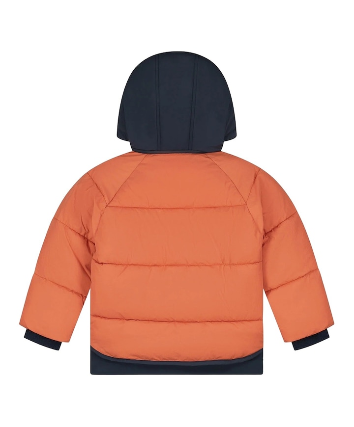Jongens jas oranje