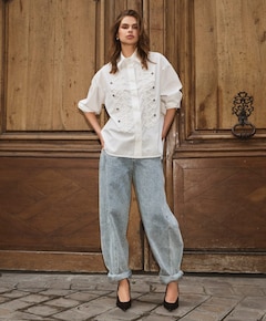 Dames blouse wit