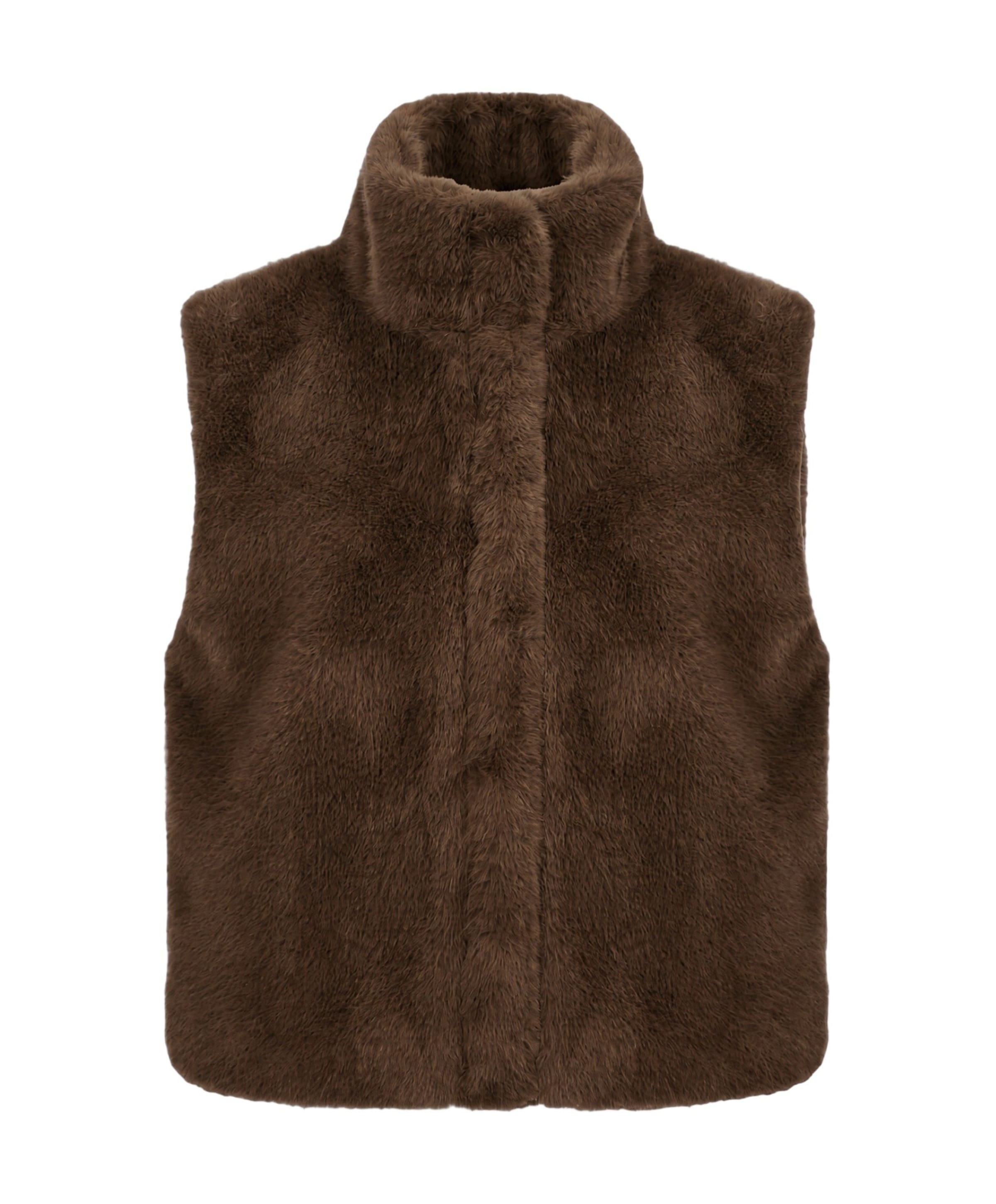 Dames bodywarmer bruin