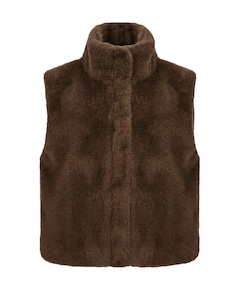 Dames bodywarmer bruin