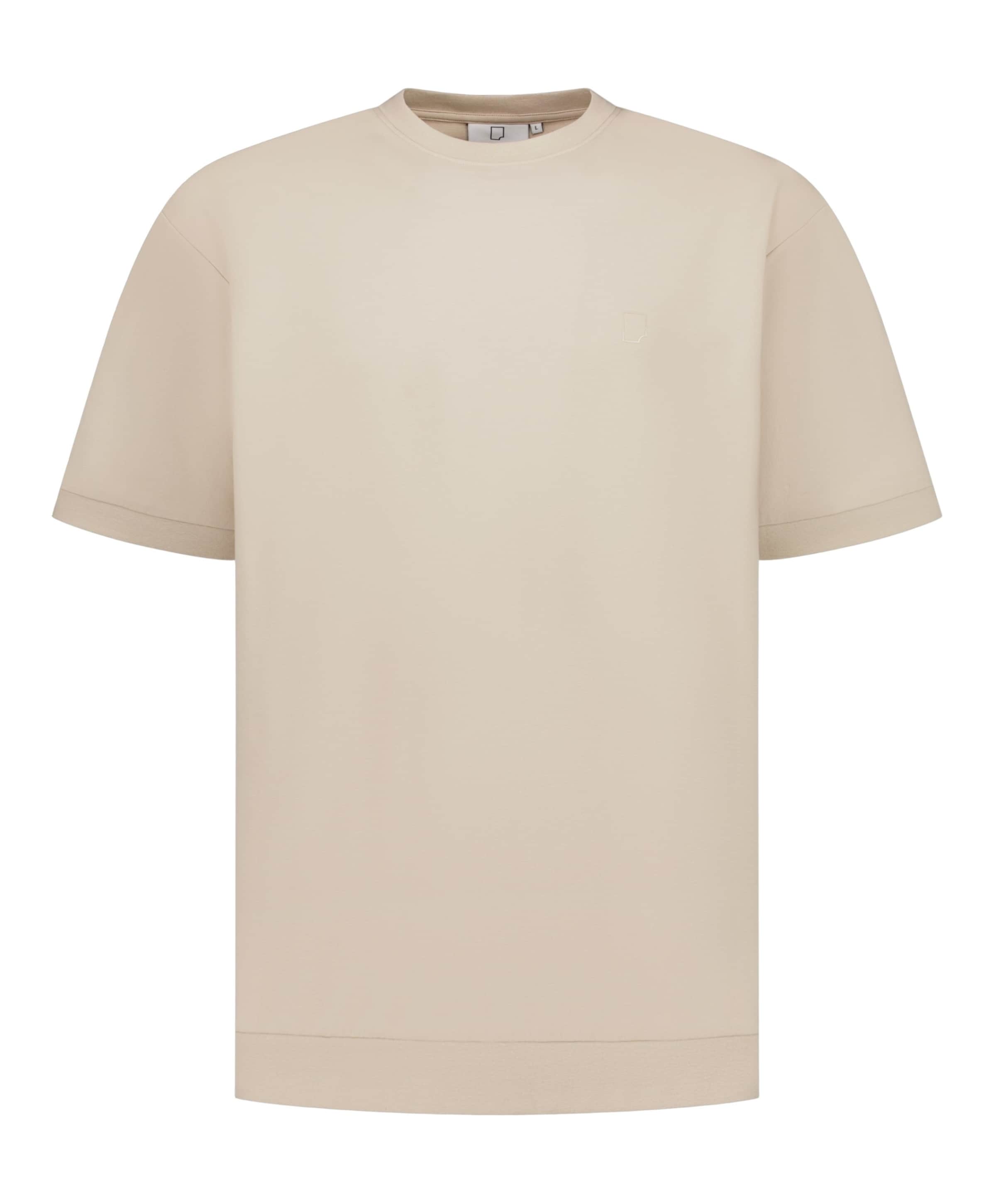 Heren T-shirt beige
