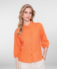 Dames blouse oranje