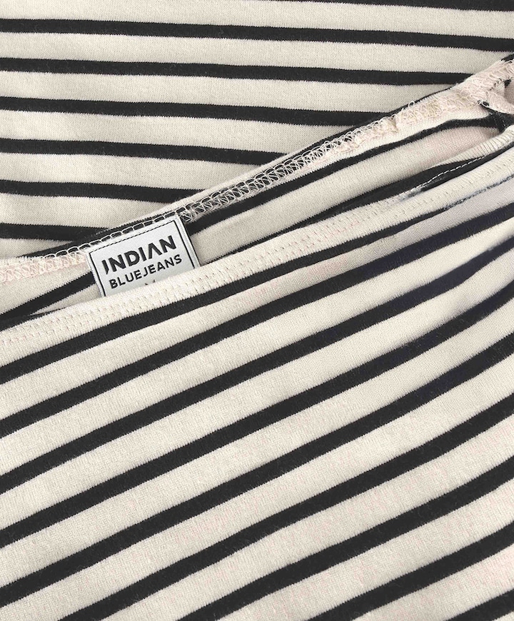 Meisjes longsleeve beige