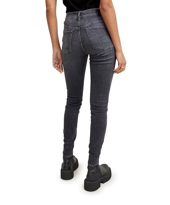 3301 Skinny Wmn dames jeans zwart